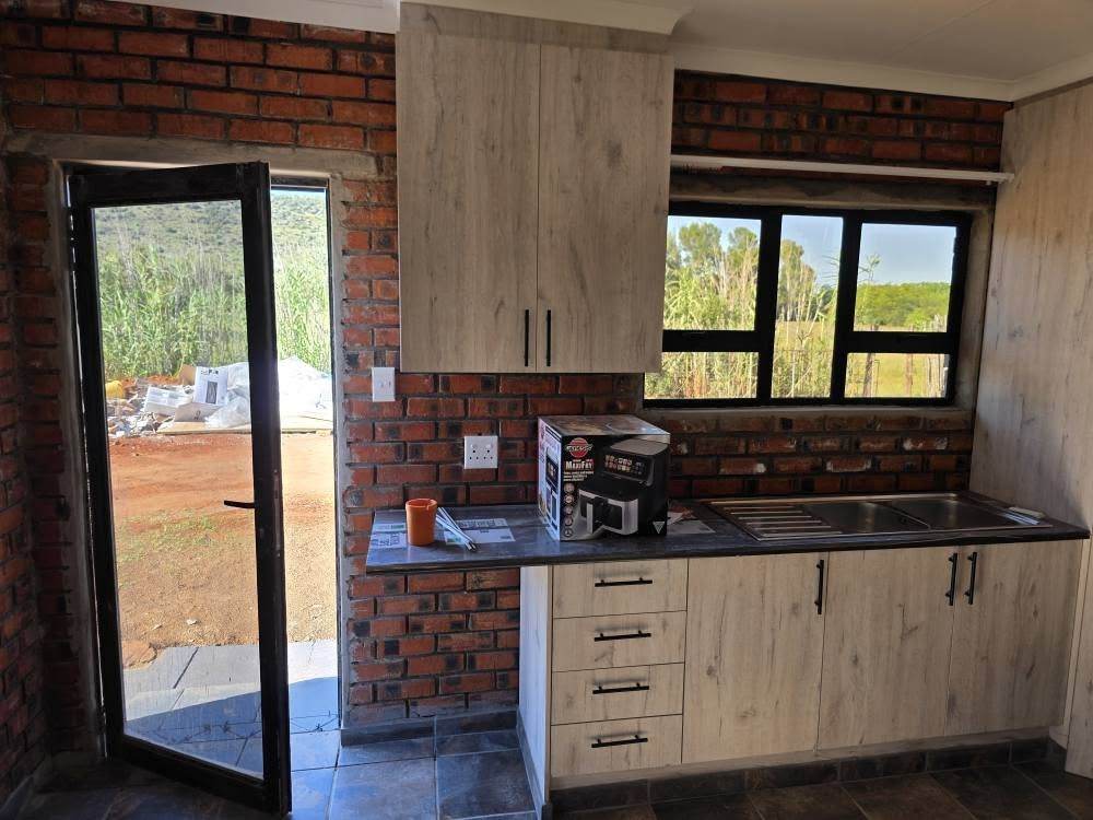 Renovated open-plan kitchen